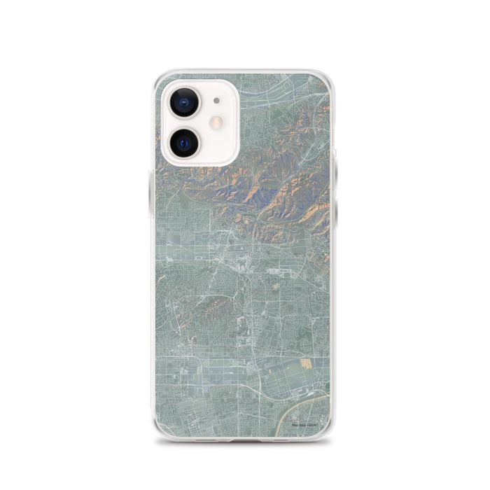 Custom iPhone 12 Brea California Map Phone Case in Afternoon