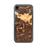 Custom iPhone XR Brea California Map Phone Case in Ember