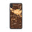 Custom iPhone XS Max Brea California Map Phone Case in Ember