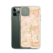 Custom Brea California Map Phone Case in Watercolor
