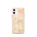 Custom iPhone 12 mini Brea California Map Phone Case in Watercolor