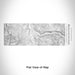 Rendered View of Breckenridge Colorado Map Engraving on 10oz Stainless Steel Insulated Cup with Sliding Lid in White