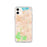 Custom iPhone 11 Brentwood California Map Phone Case in Watercolor