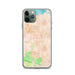 Custom iPhone 11 Pro Brentwood California Map Phone Case in Watercolor