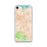 Custom iPhone SE Brentwood California Map Phone Case in Watercolor