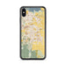 Custom iPhone XS Max Brentwood California Map Phone Case in Woodblock