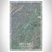 Brevard North Carolina Map Print Portrait Orientation in Afternoon Style With Shaded Background