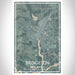 Bridgeton New Jersey Map Print Portrait Orientation in Afternoon Style With Shaded Background