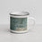 Right View Custom Bristol Connecticut Map Enamel Mug in Afternoon