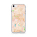 Custom Bristol Connecticut Map iPhone SE Phone Case in Watercolor