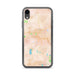 Custom Bristol Connecticut Map Phone Case in Watercolor