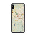 Custom Bristol Connecticut Map Phone Case in Woodblock