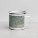 Right View Custom Broomfield Colorado Map Enamel Mug in Afternoon