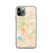 Custom Broomfield Colorado Map Phone Case in Watercolor