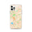 Custom Broomfield Colorado Map iPhone 12 Pro Phone Case in Watercolor
