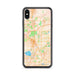 Custom Broomfield Colorado Map Phone Case in Watercolor