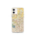 Custom Broomfield Colorado Map iPhone 12 mini Phone Case in Woodblock