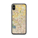 Custom Broomfield Colorado Map Phone Case in Woodblock