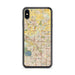 Custom Broomfield Colorado Map Phone Case in Woodblock