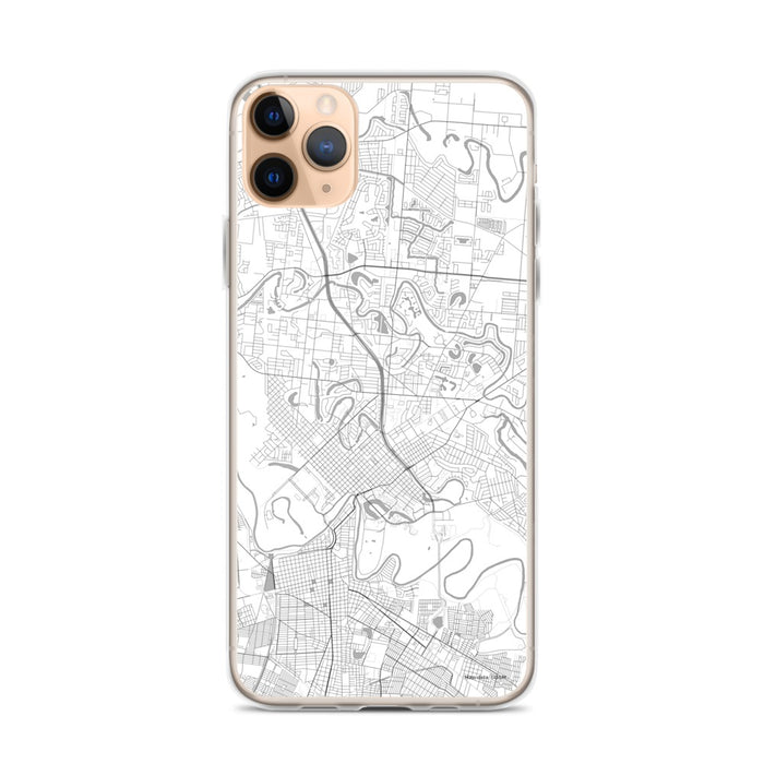 Custom Brownsville Texas Map Phone Case in Classic