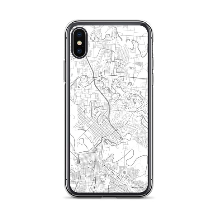 Custom Brownsville Texas Map Phone Case in Classic
