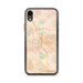 Custom Brownsville Texas Map Phone Case in Watercolor