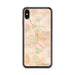 Custom Brownsville Texas Map Phone Case in Watercolor