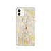 Custom Brownsville Texas Map Phone Case in Woodblock