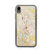 Custom Brownsville Texas Map Phone Case in Woodblock
