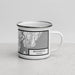 Right View Custom Brunswick Georgia Map Enamel Mug in Classic