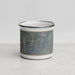Front View Custom Bryce Canyon National Park Map Enamel Mug in Afternoon