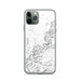 Custom Bryce Canyon National Park Map Phone Case in Classic