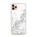 Custom Bryce Canyon National Park Map Phone Case in Classic