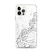 Custom Bryce Canyon National Park Map iPhone 12 Pro Max Phone Case in Classic
