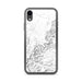 Custom Bryce Canyon National Park Map Phone Case in Classic