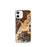 Custom Bryce Canyon National Park Map iPhone 12 mini Phone Case in Ember