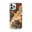 Custom Bryce Canyon National Park Map iPhone 12 Pro Max Phone Case in Ember