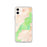 Custom Bryce Canyon National Park Map Phone Case in Watercolor