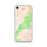 Custom Bryce Canyon National Park Map iPhone SE Phone Case in Watercolor