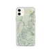 Custom Bryce Canyon National Park Map Phone Case in Woodblock
