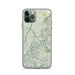 Custom Bryce Canyon National Park Map Phone Case in Woodblock