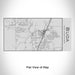 Rendered View of Buda Texas Map Engraving on 17oz Stainless Steel Insulated Cola Bottle