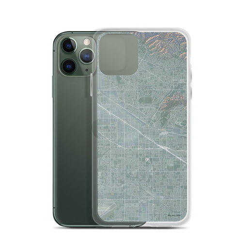 Custom Buena Park California Map Phone Case in Afternoon