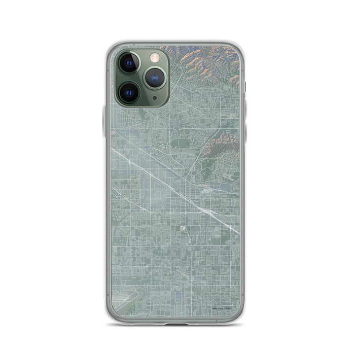 Custom iPhone 11 Pro Buena Park California Map Phone Case in Afternoon