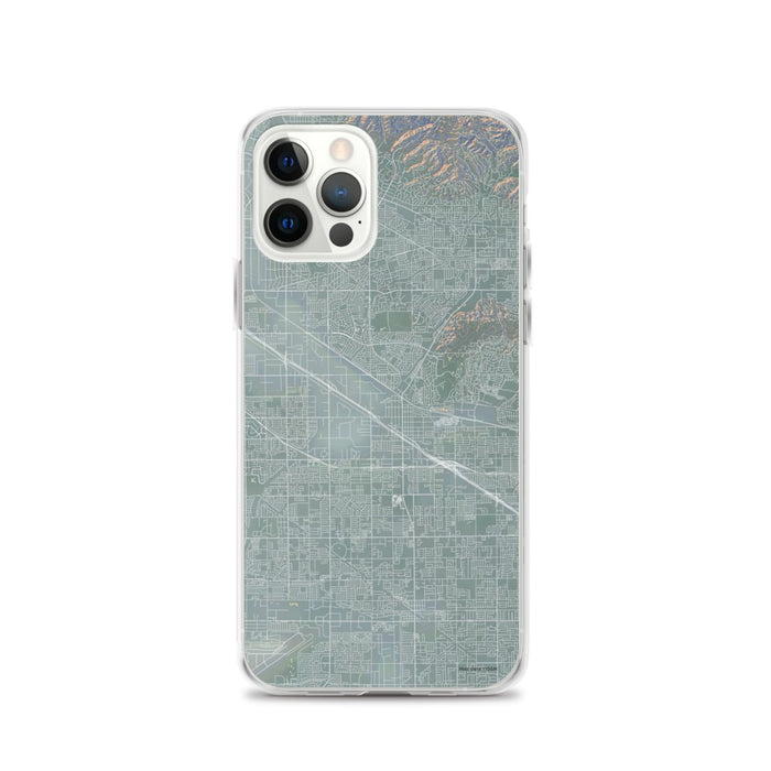 Custom iPhone 12 Pro Buena Park California Map Phone Case in Afternoon