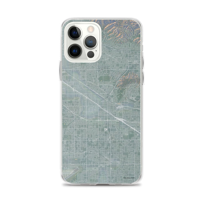 Custom iPhone 12 Pro Max Buena Park California Map Phone Case in Afternoon