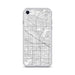 Custom iPhone SE Buena Park California Map Phone Case in Classic