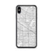 Custom iPhone XS Max Buena Park California Map Phone Case in Classic