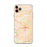 Custom iPhone 11 Pro Max Buena Park California Map Phone Case in Watercolor