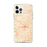 Custom iPhone 12 Pro Max Buena Park California Map Phone Case in Watercolor